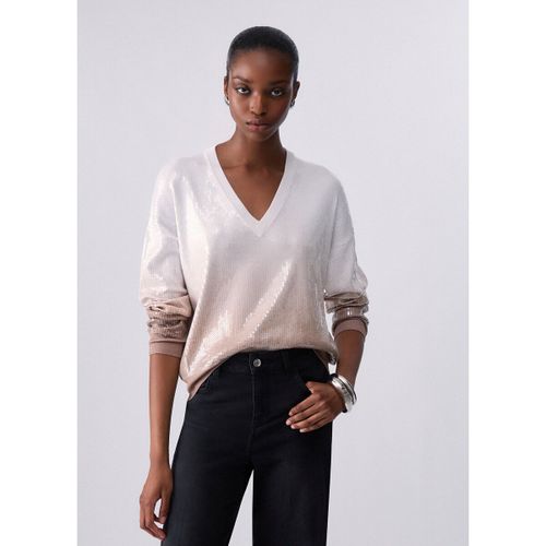 Pull Maille dégradé avec paillettes - Liu Jo - Modalova