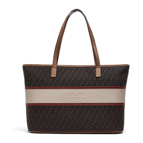 Sac à main Sac tote format moyen monogramme - Liu Jo - Modalova