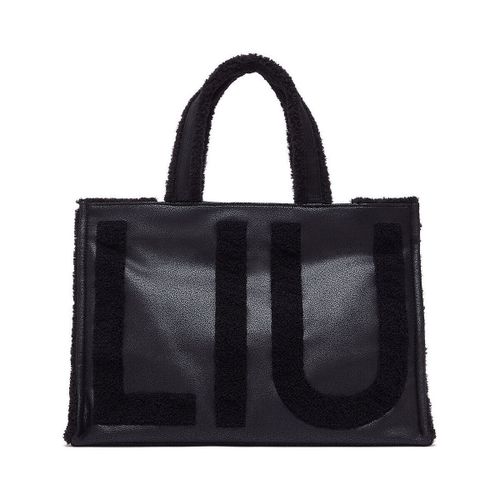 Sac à main Cabas grand format avec logo - Liu Jo - Modalova