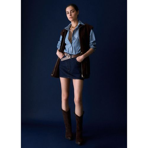 Jupes Mini-jupe en denim asymétrique - Liu Jo - Modalova