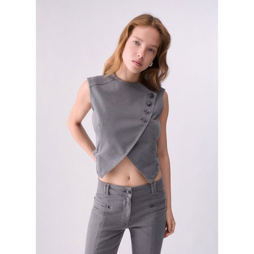 Gilets de costume Gilet slim fit asymétrique - Liu Jo - Modalova