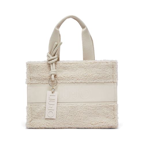 Sac à main Sac tote format petit en teddy - Liu Jo - Modalova