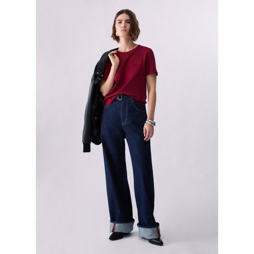 Jeans Liu Jo Jean flare avec revers - Liu Jo - Modalova
