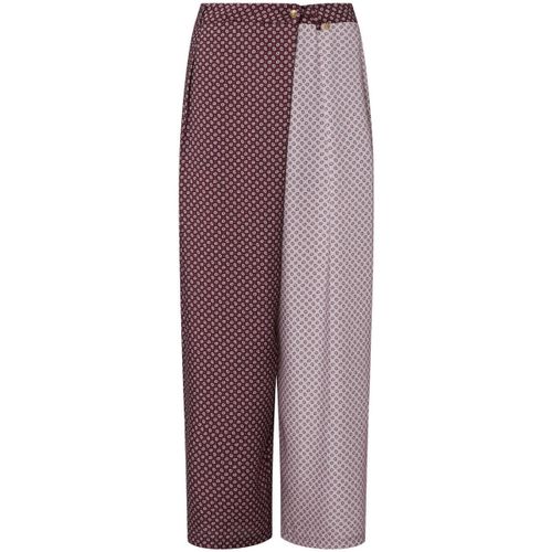 Pantalon Pantalon bicolore en twill - Liu Jo - Modalova