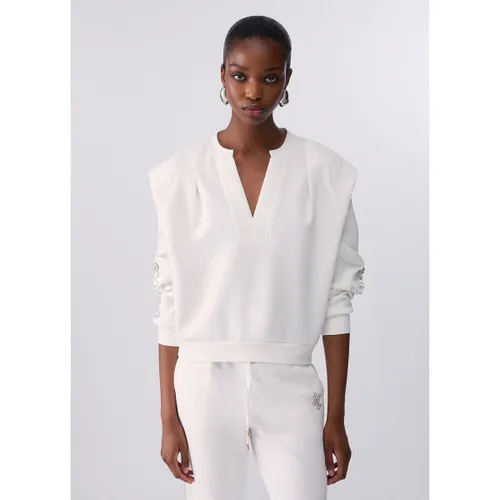 Sweat-shirt Sweat avec broderies bijoux - Liu Jo - Modalova