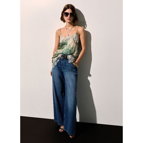 Jeans Jean jambe large avec ceinture - Liu Jo - Modalova