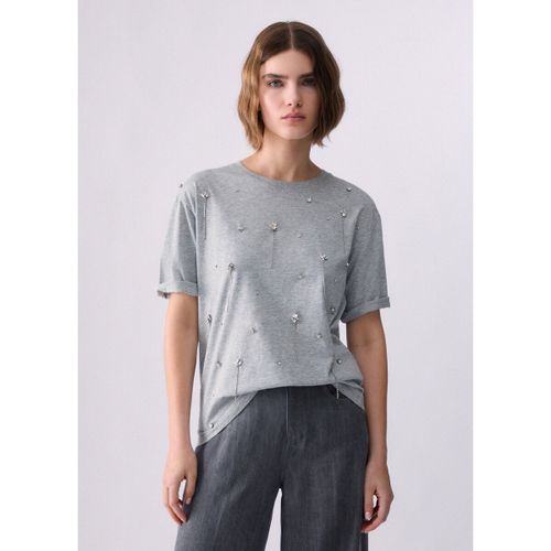 T-shirt T-shirt avec broderies bijoux - Liu Jo - Modalova