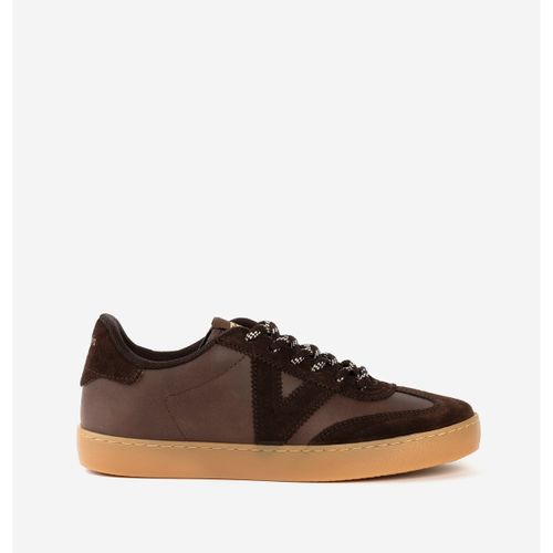Baskets basses BASKET BERLIN CICLISTA CUIR DAIM 1126245 - Victoria - Modalova