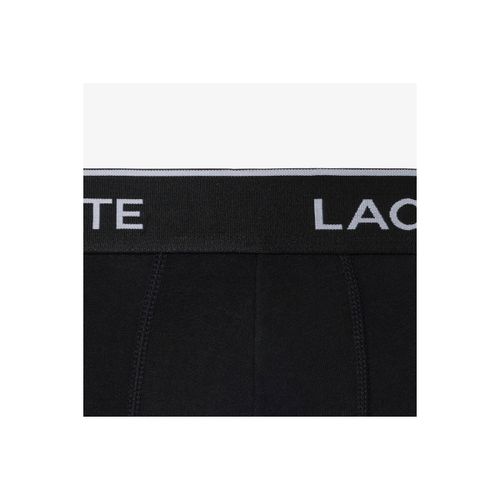 Caleçons Lot de 3 Boxers Coton Stretch Noir - Lacoste - Modalova