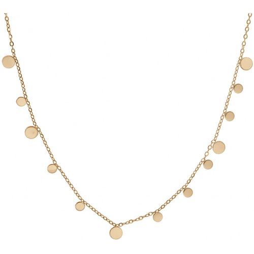 Collier Collier acier doré pampilles pastilles - Brillaxis - Modalova