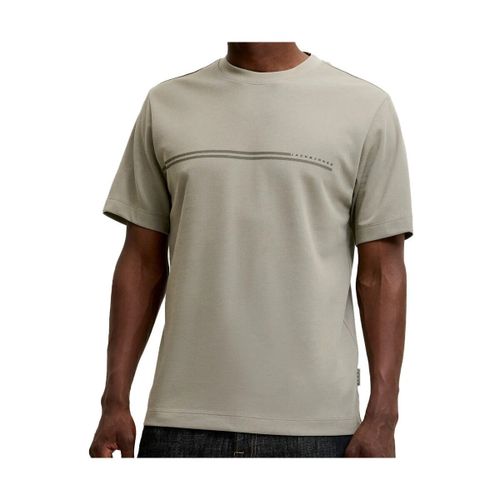 T-shirt JCOFUSION CHEST BRAND TEE SS CREW NOOS - Jack & Jones - Modalova