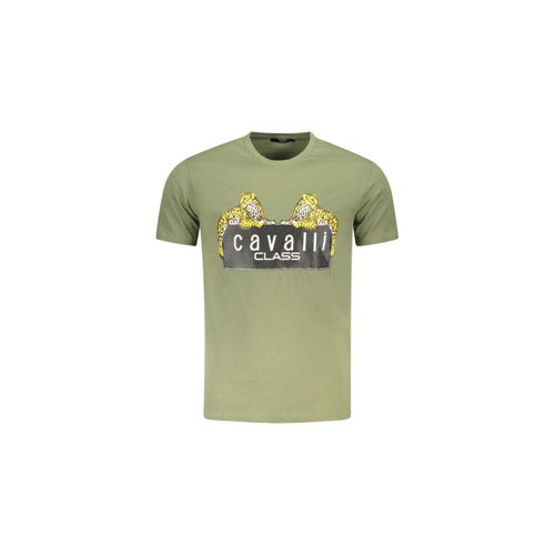 T-shirt T-SHIRT À MANCHES COURTES VERT - Roberto Cavalli - Modalova