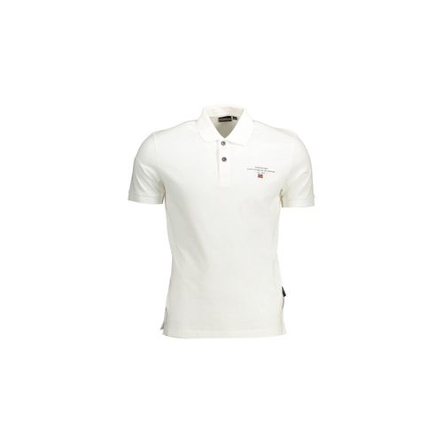 Polo POLO MANCHES COURTES BLANC - Napapijri - Modalova