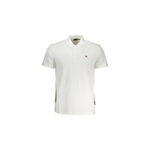 Polo POLO MANCHES COURTES BLANC - Napapijri - Modalova