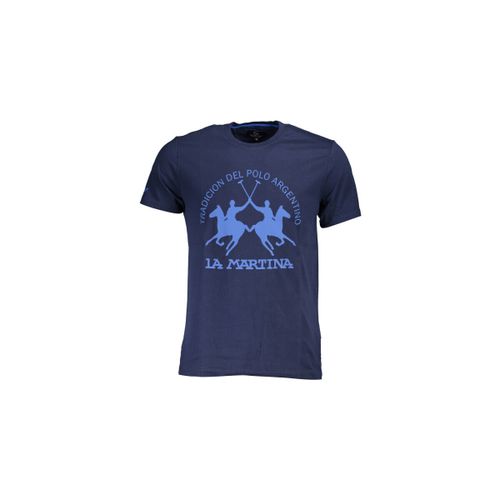 T-shirt T-SHIRT À MANCHES COURTES BLEU - La Martina - Modalova