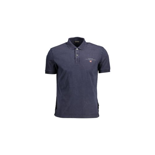 Polo POLO MANCHES COURTES BLEU - Napapijri - Modalova