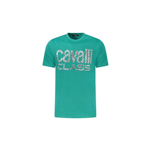 T-shirt T-SHIRT À MANCHES COURTES VERT - Roberto Cavalli - Modalova