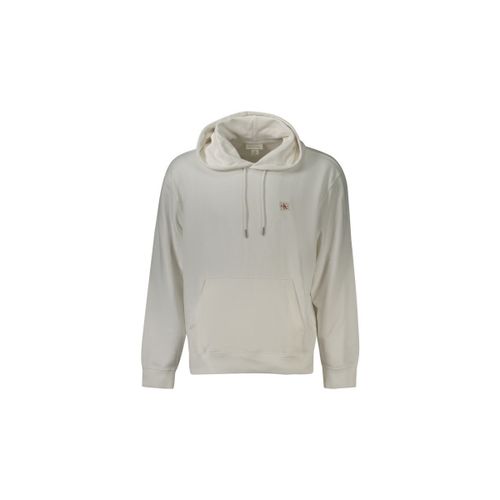 Sweatshirts à capuche Sweat-shirt zippé blanc - Calvin Klein Jeans - Modalova