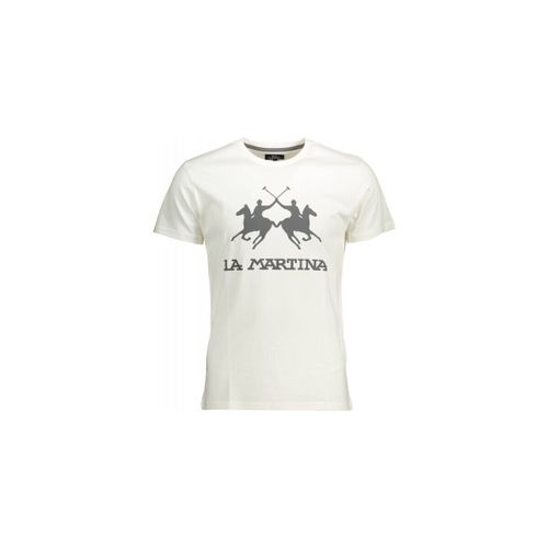T-shirt T-SHIRT BLANC À MANCHES COURTES - La Martina - Modalova