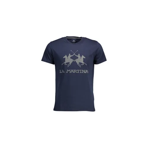 T-shirt T-SHIRT À MANCHES COURTES BLEU - La Martina - Modalova