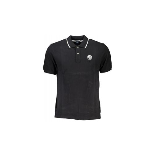 T-shirt POLO NOIR MANCHES COURTES - North Sails - Modalova