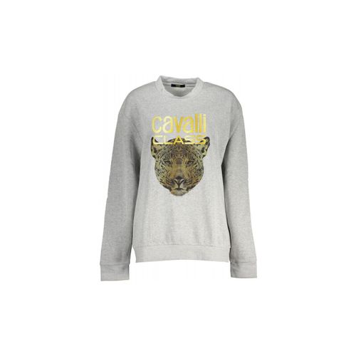 Sweatshirts SWEAT-SHIRT SANS FERMETURE ÉCLAIR GRIS - Roberto Cavalli - Modalova