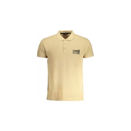 Polo POLO MANCHES COURTES BEIGE - Roberto Cavalli - Modalova
