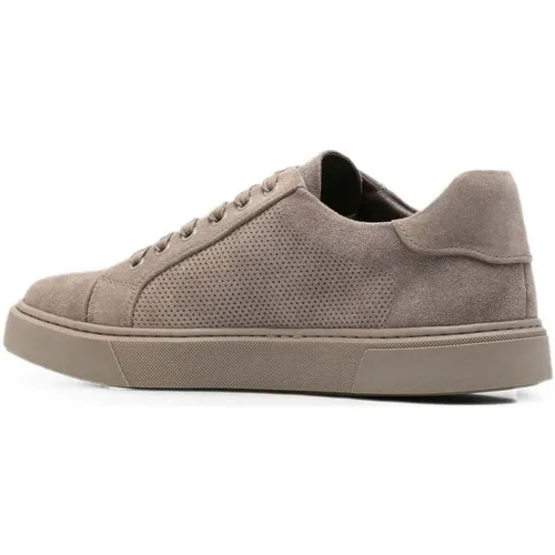 Baskets basses Men's Gray Wedge Low Top Sneakers - Alberto Gozzi - Modalova