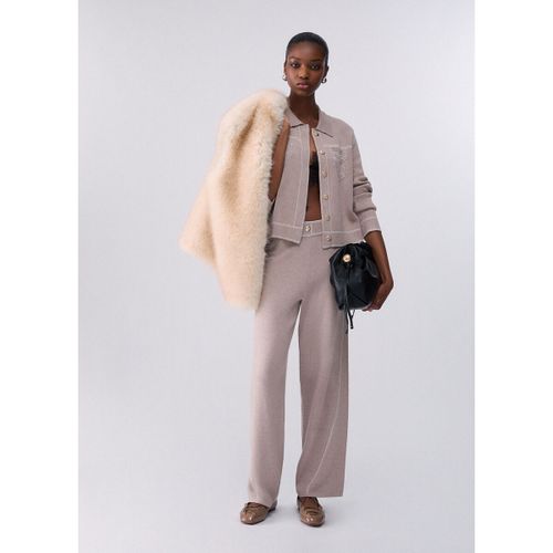 Pantalon Pantalon avec cuciture a contrasto - Liu Jo - Modalova