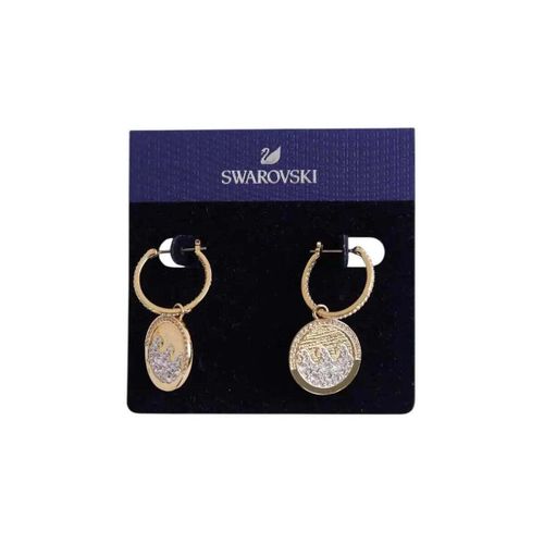 Boucles oreilles Boucles d'oreilles en cristal dorées - Swarovski - Modalova