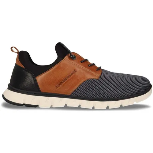 Baskets basses Men's Gray Low Top Sneakers - Salamander - Modalova