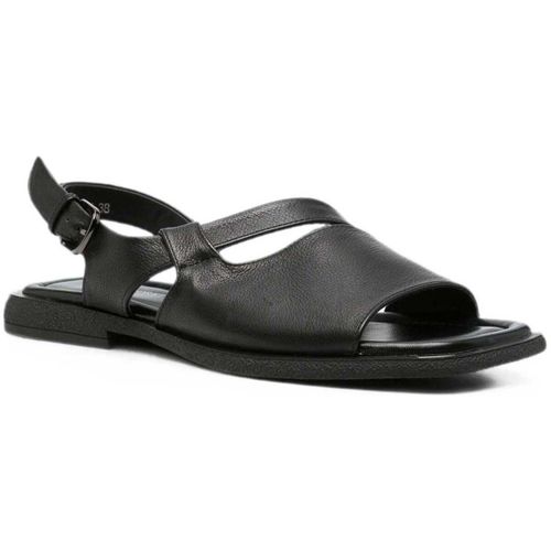 Sandales plates Women's Black Open-Toe Sandals - Sergio Moretti - Modalova