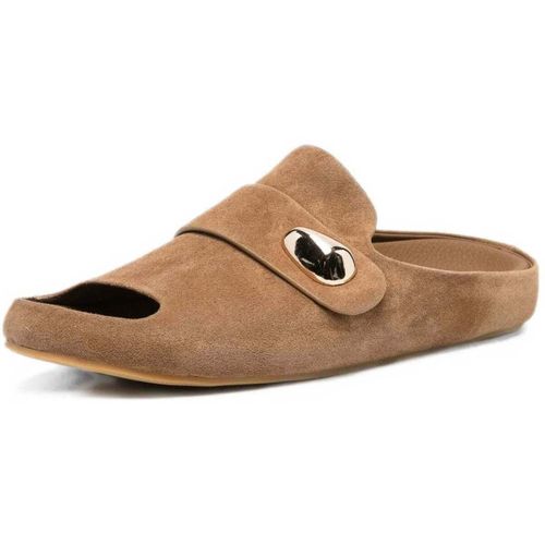 Mules Women's Brown Wedge Open-Toe Mules - Sergio Moretti - Modalova
