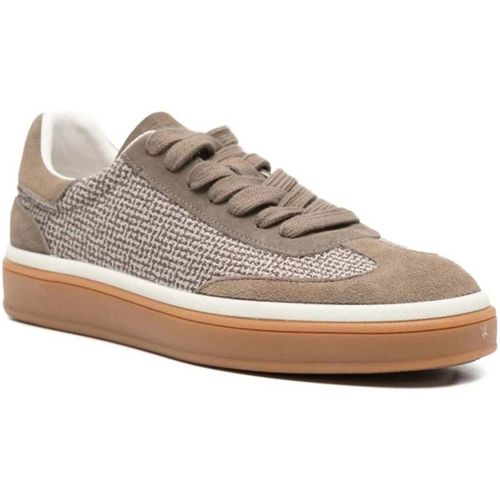 Baskets basses Women's Brown Wedge Low Top Sneakers - Sergio Moretti - Modalova