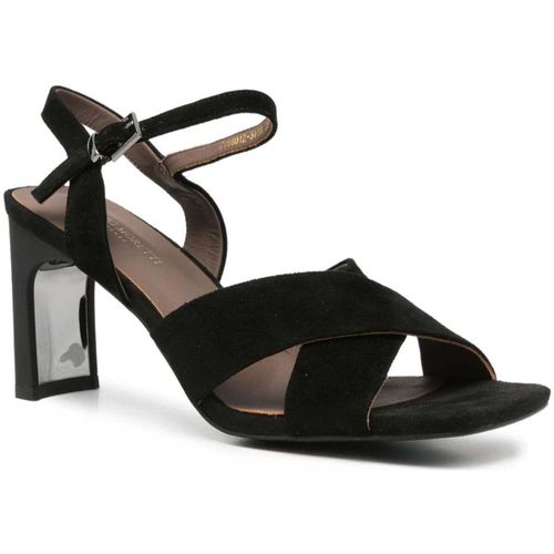 Sandales à talon Women's Black Dress Open-Toe Ankle Strap Sandals - Sergio Moretti - Modalova