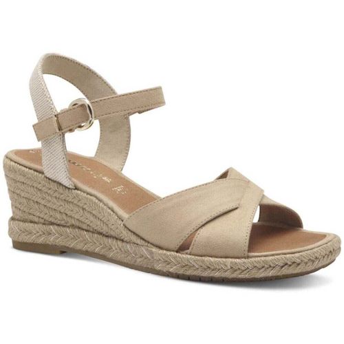 Sandales compensées Women's Beige Sandals - Tamaris - Modalova