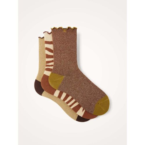 Chaussettes Pack de 3 chaussettes à bords volantés PACK QUINN - Vanessa Wu - Modalova