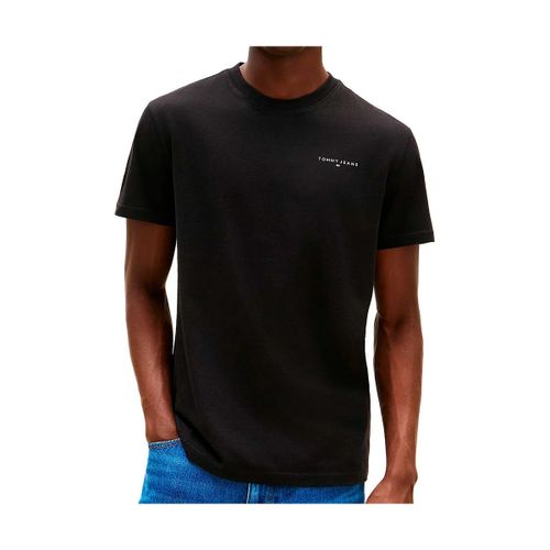 T-shirt TJM SLIM LINEAR CHEST TEE EXT - Tommy Hilfiger - Modalova