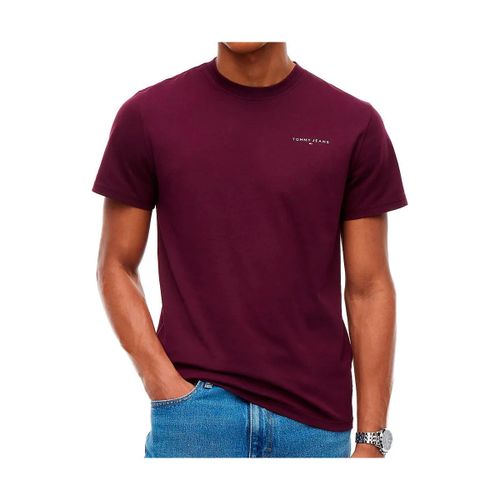 T-shirt TJM SLIM LINEAR CHEST TEE EXT - Tommy Hilfiger - Modalova