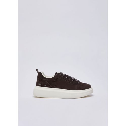 Baskets Sneakers plateforme en daim - Liu Jo - Modalova