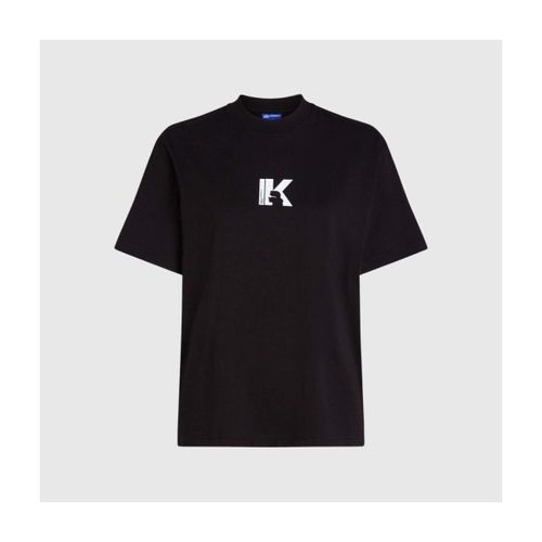 T-shirt Klj Slim Ss K Logo Tee - Karl Lagerfeld - Modalova