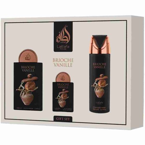 Coffrets de parfums Coffret cadeau Brioche Vanille (3pièces) - Lattafa Pride - Modalova