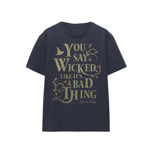 T-shirt You Say Like It'S A Bad Thing - Wicked - Modalova