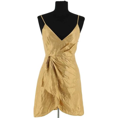 Robe courte Sandro Robe dorée - Sandro - Modalova