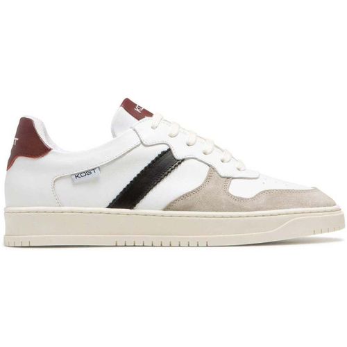 Baskets KOST LEGEND BLANC+BORDEAUX - KOST - Modalova