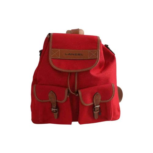 Sac a dos Lancel Sac à dos rouge - Lancel - Modalova