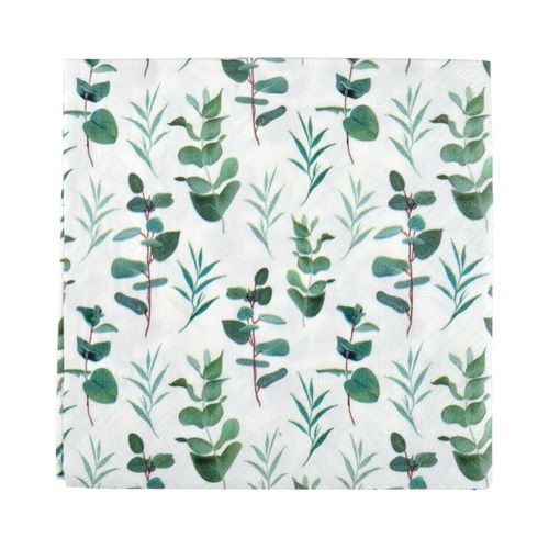 Serviettes de table 20 serviettes en papier Branche d'eucalyptus - U10 - Modalova
