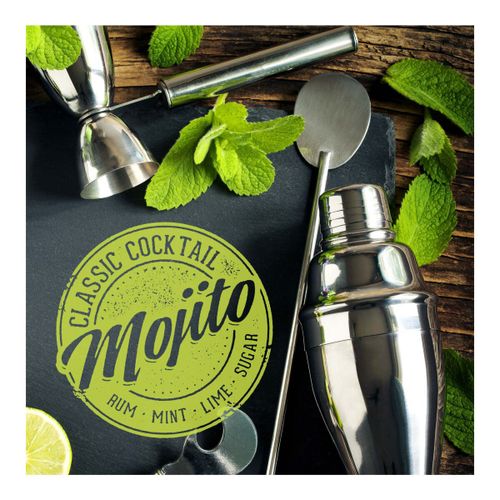 Bouteilles Lot de 20 serviettes papier Mojito - U10 - Modalova