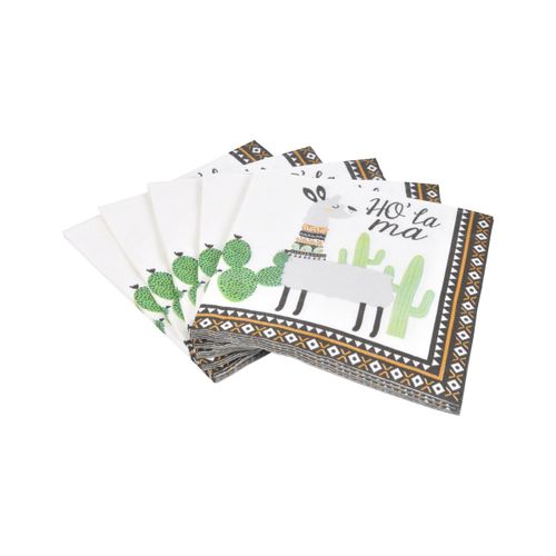 Serviettes de table Lot de 20 serviettes papier Ho lama - U10 - Modalova