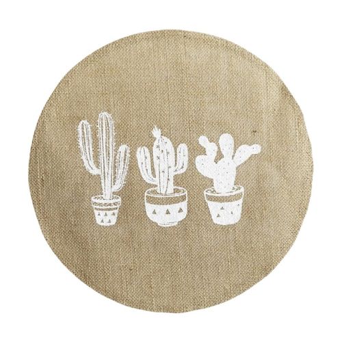 Set de table Set de table rond Jute Cactus - U10 - Modalova